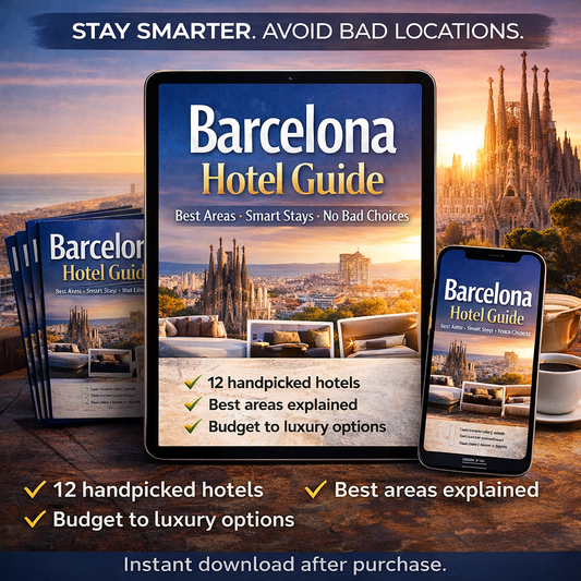 Barcelona Hotel Guide — Stay in the Right Area, Every Time
