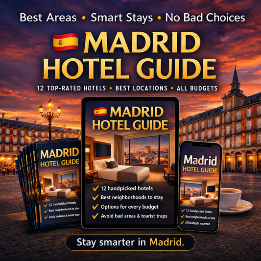 Madrid Hotel Guide — Stay in the Right Area, Every Time